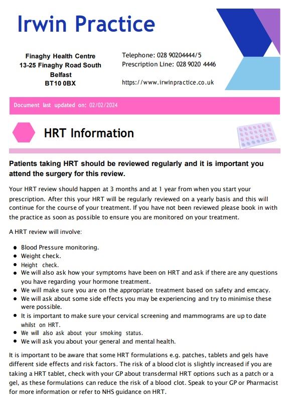 HRT Poster